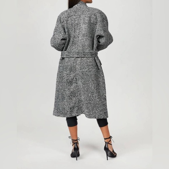 The Kooples BLACK WOOL COAT - Picture 6 of 12